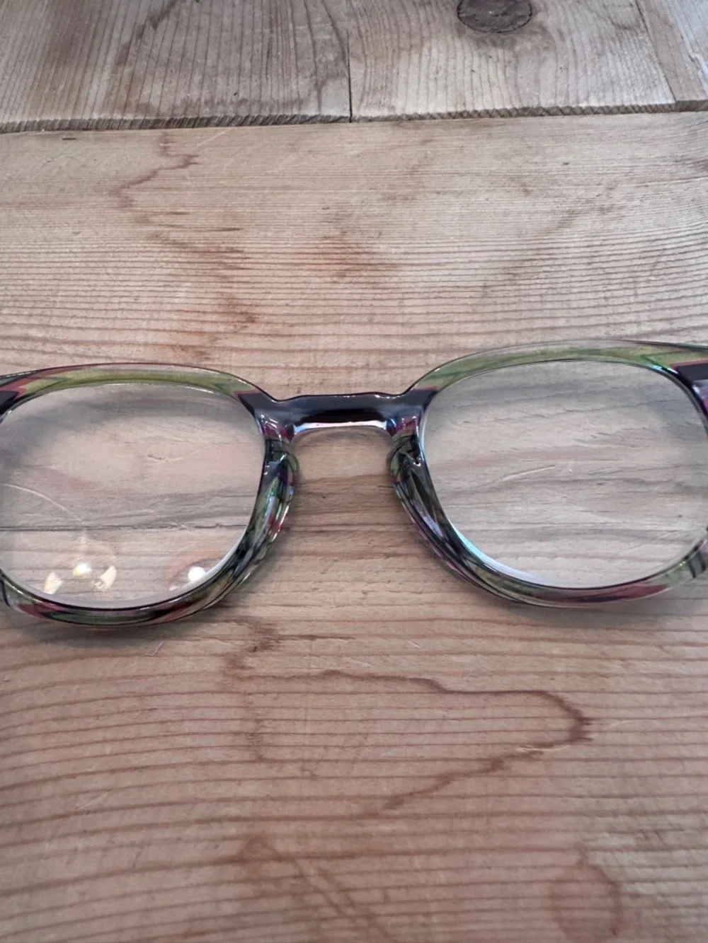 Vince Camuto 25-R VX109 reading glasses Green multicolored frame +3.00  lenses